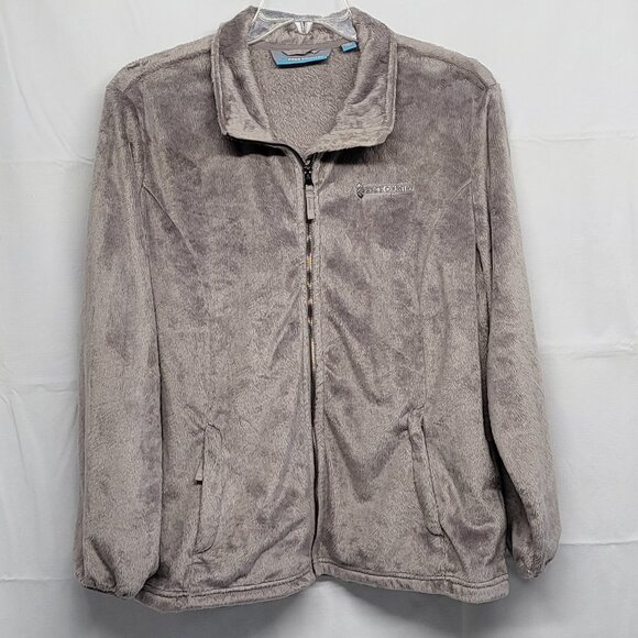 Free Country Womens Jacket Faux Fur XXL Full Zip Long Sleeve Pockets - Picture 1 of 16